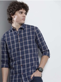 The Indian Garage Co. (TIGC) Men's Checked Shirt, Vilasin Vibes